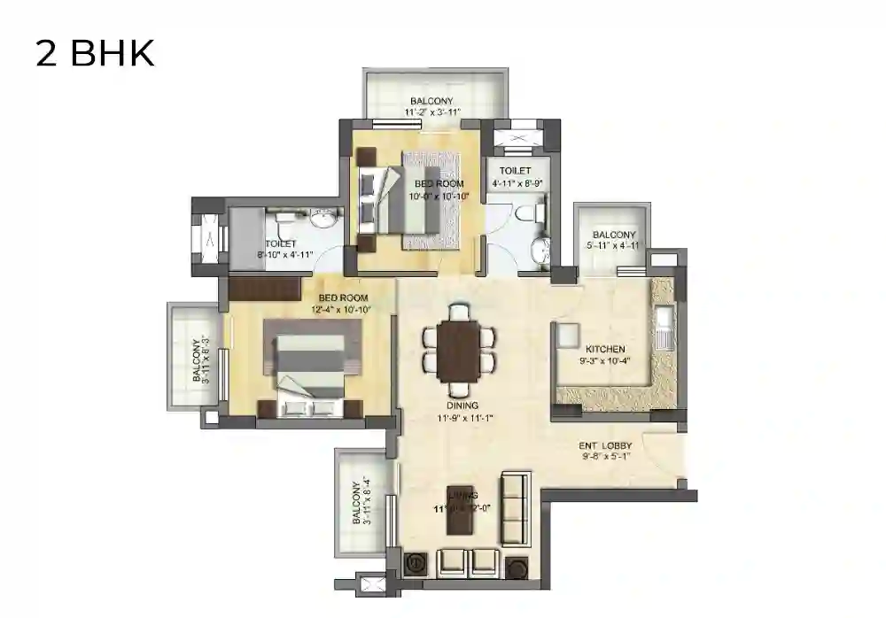 2 BHK